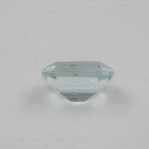 32 - Natural loose aquamarine gemstone, emerald cut, 1.20ct. 5 x 3 mm. UK P&P Group 0 (£6+VAT for the fir... 