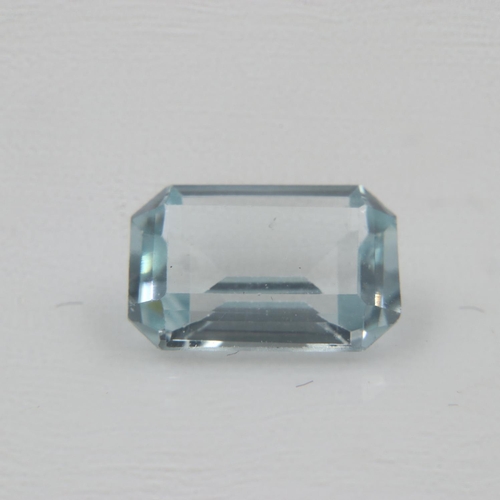 37 - 1.16cts natural emerald cut loose aquamarine. UK P&P Group 0 (£6+VAT for the first lot and £1+VAT fo... 