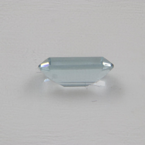 37 - 1.16cts natural emerald cut loose aquamarine. UK P&P Group 0 (£6+VAT for the first lot and £1+VAT fo... 