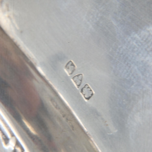 69 - Small hallmarked silver pin dish, Chester assay, 80 x 80 mm, 24g. UK P&P Group 1 (£16+VAT for the fi... 