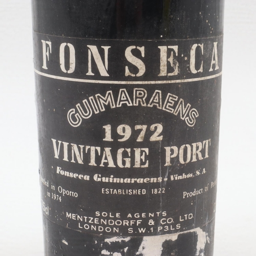 95 - Bottle of 1972 Fonseca vintage port. UK P&P Group 3 (£30+VAT for the first lot and £8+VAT for subseq... 