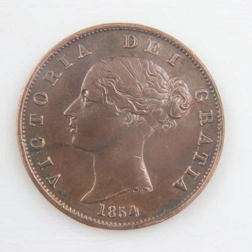 2010 - 1854 half penny of queen Victoria - nEF.  UK P&P Group 0 (£6+VAT for the first lot and £1+VAT for su... 