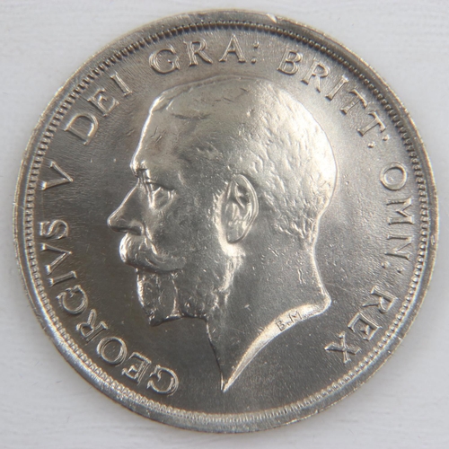 2011 - 1916 silver half crown of George V - gVF.  UK P&P Group 0 (£6+VAT for the first lot and £1+VAT for s... 