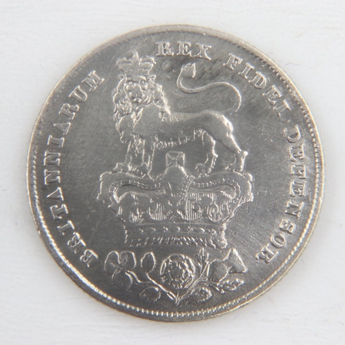 2020 - 1829 (low 9) silver shilling of George IV - VF.  UK P&P Group 0 (£6+VAT for the first lot and £1+VAT... 