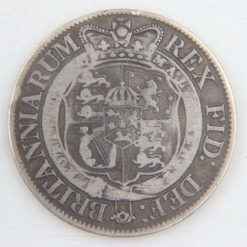 2021 - 1820 silver half crown of George IV - aVF.  UK P&P Group 0 (£6+VAT for the first lot and £1+VAT for ... 