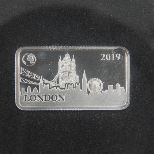 2030 - Solomon Islands silver ingot - London issue.  UK P&P Group 0 (£6+VAT for the first lot and £1+VAT fo... 