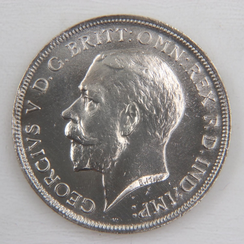 2042 - 1919 silver florin of George V - aEF.  UK P&P Group 0 (£6+VAT for the first lot and £1+VAT for subse... 