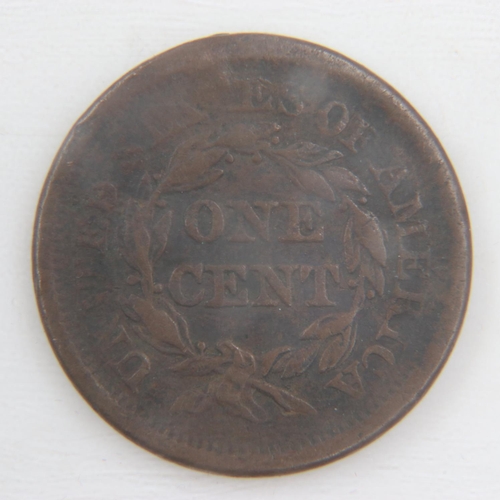 2044 - 1851 colonial American cent - VF.  UK P&P Group 0 (£6+VAT for the first lot and £1+VAT for subsequen... 