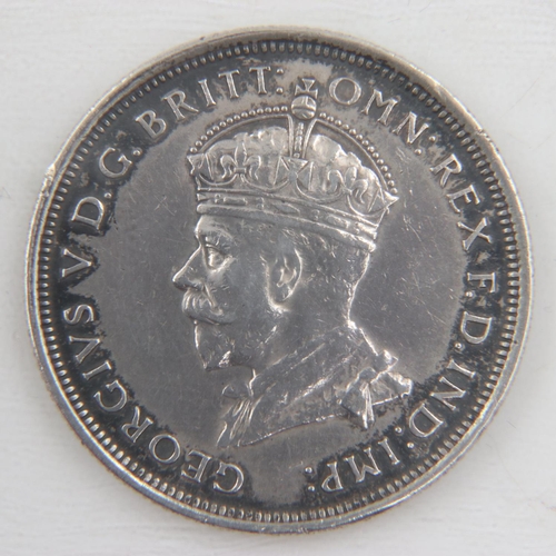 2052 - 1927 silver florin of Australian parliament of George V - gVF.  UK P&P Group 0 (£6+VAT for the first... 