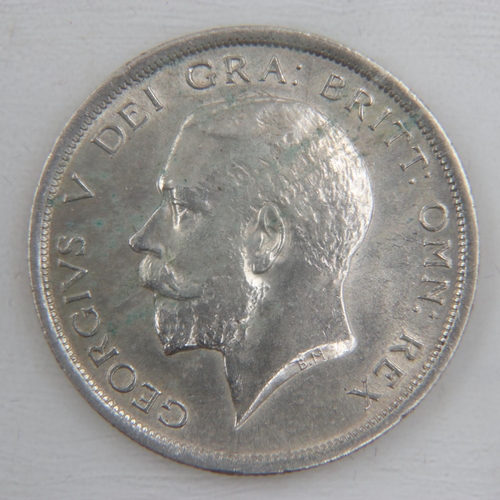 2056 - 1916 silver half crown of George V - gVF.  UK P&P Group 0 (£6+VAT for the first lot and £1+VAT for s... 