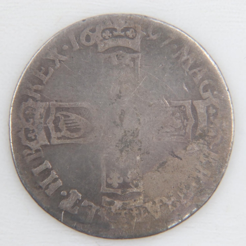 2065 - 1697 silver sixpence of William III - gF.  UK P&P Group 0 (£6+VAT for the first lot and £1+VAT for s... 