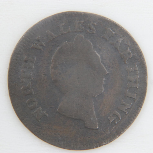 2069 - 1793 North wales farthing token - nVF.  UK P&P Group 0 (£6+VAT for the first lot and £1+VAT for subs... 