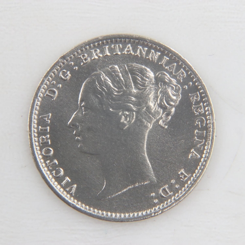 2074 - 1885 silver threepence of queen Victoria - EF.  UK P&P Group 0 (£6+VAT for the first lot and £1+VAT ... 