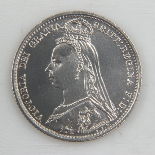 2088 - 1887 silver sixpence of queen Victoria - EF.  UK P&P Group 0 (£6+VAT for the first lot and £1+VAT fo... 