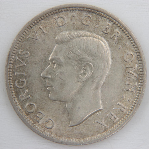 2092 - 1938 silver half crown of George VI - EF.  UK P&P Group 0 (£6+VAT for the first lot and £1+VAT for s... 