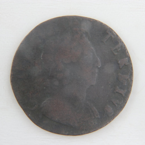 2094 - 1700 half penny of William III - F.  UK P&P Group 0 (£6+VAT for the first lot and £1+VAT for subsequ... 