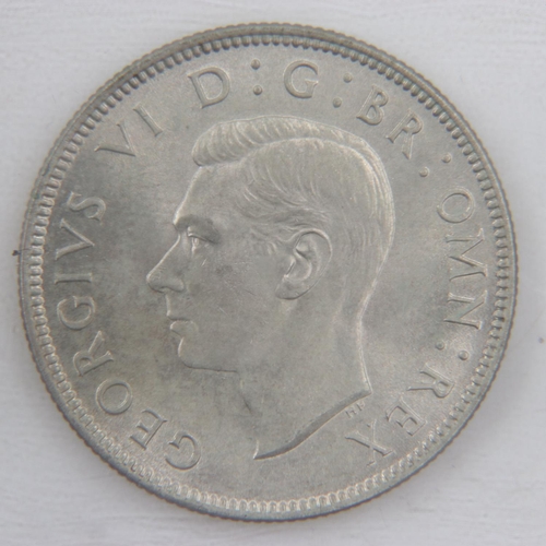 2098 - 1945 silver florin of George VI - EF.  UK P&P Group 0 (£6+VAT for the first lot and £1+VAT for subse... 