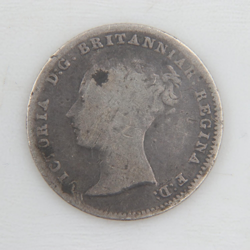 2102 - 1841 silver groat of queen Victoria - gF.  UK P&P Group 0 (£6+VAT for the first lot and £1+VAT for s... 