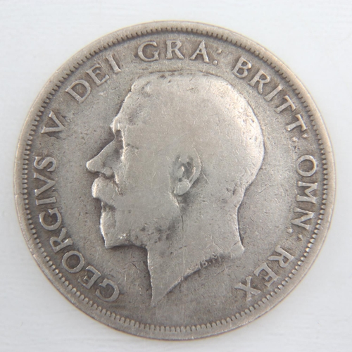 2183 - 1916 silver half crown of George V - nVF.  UK P&P Group 0 (£6+VAT for the first lot and £1+VAT for s... 