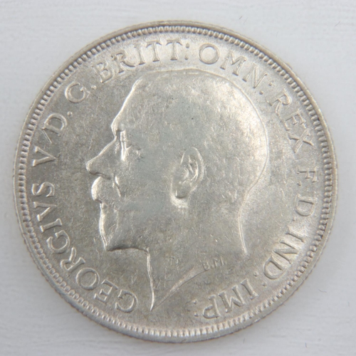 2189 - 1913 silver florin of George V - VF.  UK P&P Group 0 (£6+VAT for the first lot and £1+VAT for subseq... 