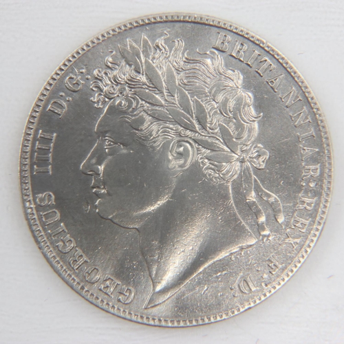 2300 - 1821 silver half crown of George IV - aEF.  UK P&P Group 0 (£6+VAT for the first lot and £1+VAT for ... 