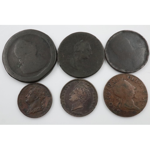 2386 - Quantity of early milled coinage and silver - circulated.  UK P&P Group 0 (£6+VAT for the first lot ... 