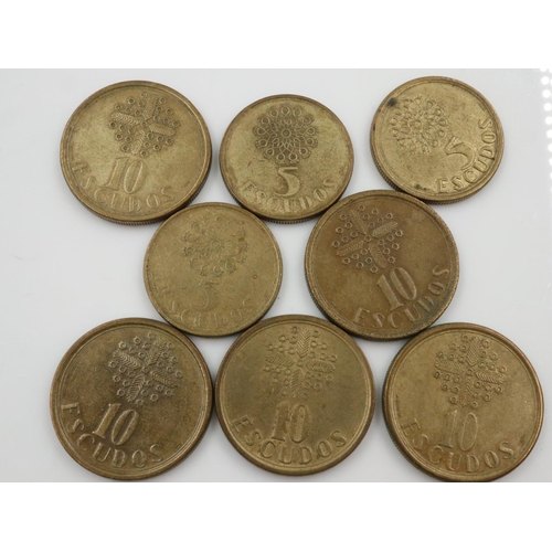 2417 - Coins of Spain and Portugal, mixed denominations and grades. UK P&P Group 1 (£16+VAT for the first l... 