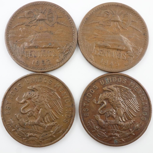 2421 - World coins including South American and Asian countries. UK P&P Group 1 (£16+VAT for the first lot ... 