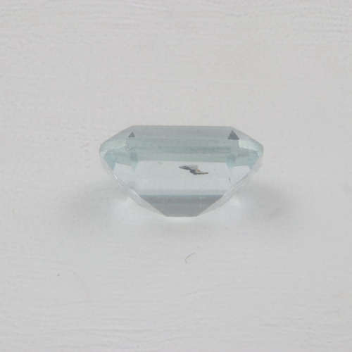 36 - Natural loose aquamarine gemstone, emerald cut, 1.20ct. 5 x 3 mm. UK P&P Group 0 (£6+VAT for the fir... 