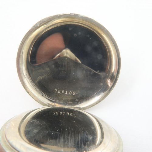 66 - WWII navy issue stop watch, stamped HS-7  2321 verso, working at lotting. UK P&P Group 1 (£16+VAT fo... 