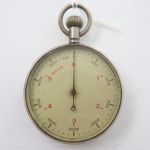 67 - WWII navy issue PATT. 6 Asdic anti submarine stopwatch , stamped 17440, working at lotting. UK P&P G... 