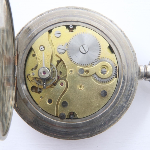 67 - WWII navy issue PATT. 6 Asdic anti submarine stopwatch , stamped 17440, working at lotting. UK P&P G... 