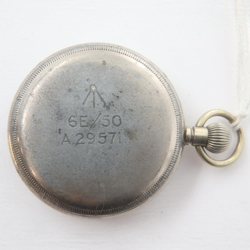 69 - Air Ministry navigators pocket watch with Revue/Hohman movement, working at lotting. UK P&P Group 1 ... 