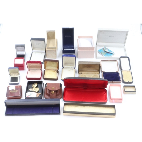 60 - Collection of mixed jewellery presentation boxes. UK P&P Group 1 (£16+VAT for the first lot and £2+V... 