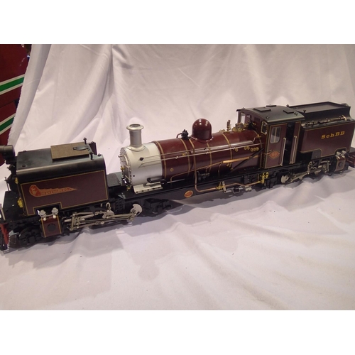 2021 - G scale Aster/L.G.B 20922 Garratt steam outline locomotive, with sound, smoke, lights etc, finished ... 