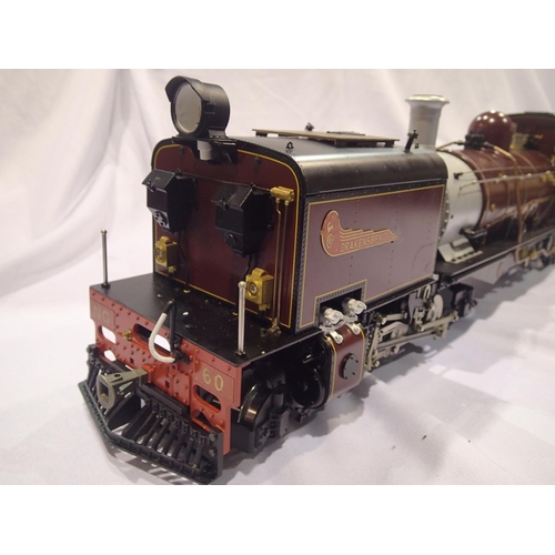 2021 - G scale Aster/L.G.B 20922 Garratt steam outline locomotive, with sound, smoke, lights etc, finished ... 