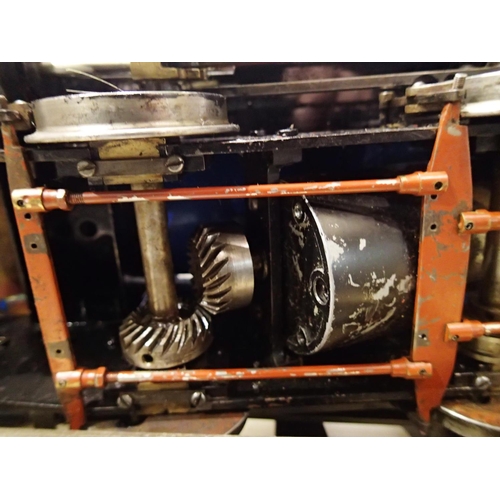 2150 - 3.5 inch gauge LBSC design, Tich, fitted electric motor and bevel gear drive, needs wiring/batter et... 