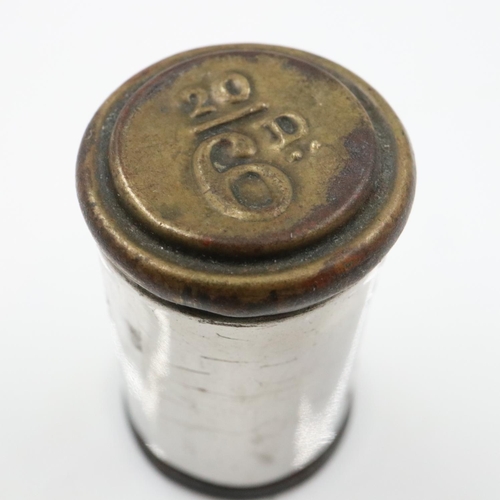 90 - Vintage National Savings Bank sixpence holder. UK P&P Group 1 (£16+VAT for the first lot and £2+VAT ... 