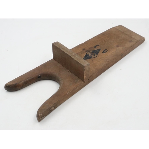 2162 - German Hitler Youth boot beetle, a device used for beetling off boots. UK P&P Group 2 (£20+VAT for t... 