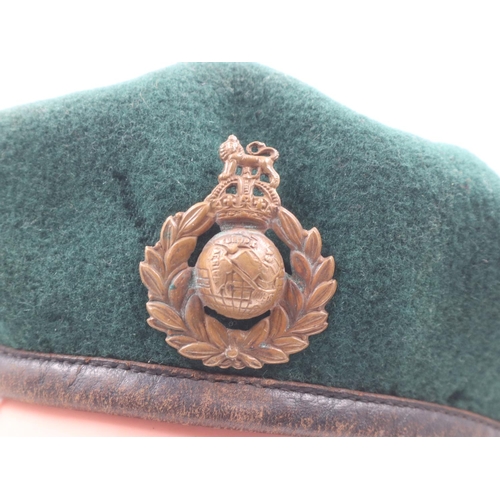 2190 - 1944 Dated Royal Marines Commando Kangol Beret. Marked with the clothing department date code letter... 