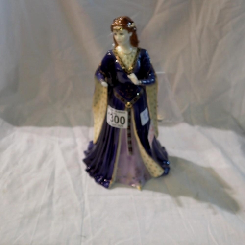 1300 - Royal Worcester figurine with damaged hand. UK P&P Group 2 (£20+VAT for the first lot and £4+VAT for... 