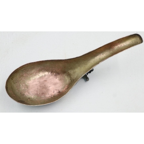 72 - Cloisonné enamelled Oriental spoon. UK P&P Group 1 (£16+VAT for the first lot and £2+VAT for subsequ... 