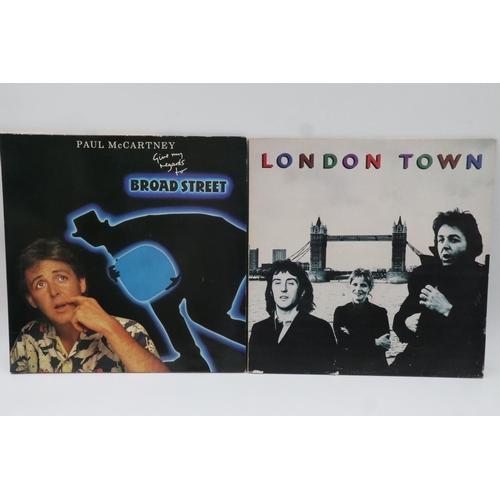 185 - Eight Paul McCartney and Wings LPs. UK P&P Group 2 (£20+VAT for the first lot and £4+VAT for subsequ... 