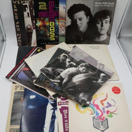 200D - Twenty four mixed rock LPs. Not available for in-house P&P