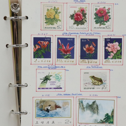 218 - Album of Korea and Vietnam stamps. UK P&P Group 2 (£20+VAT for the first lot and £4+VAT for subseque... 