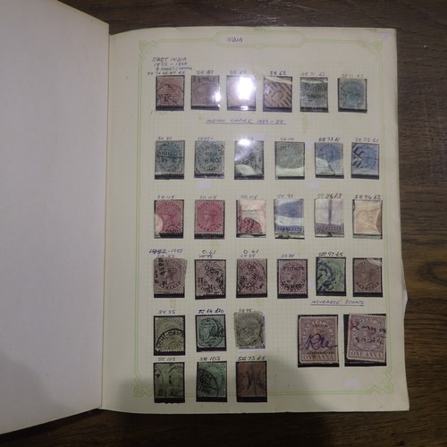 218H - Album of Burma and Bahamas stamps, George V and later. UK P&P Group 2 (£20+VAT for the first lot and... 