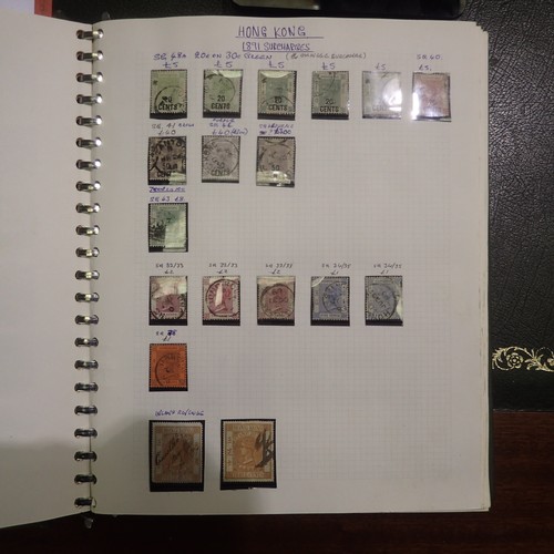 218I - Two stock albums, postal history and loose stamps. UK P&P Group 2 (£20+VAT for the first lot and £4+... 