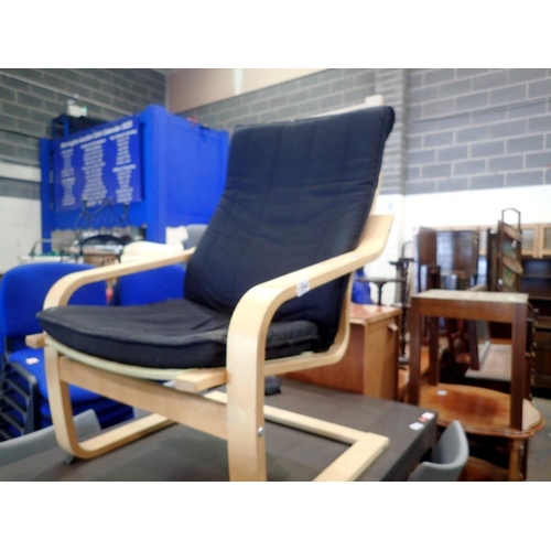 1594 - Ikea Poang rocking chair. Not available for in-house P&P