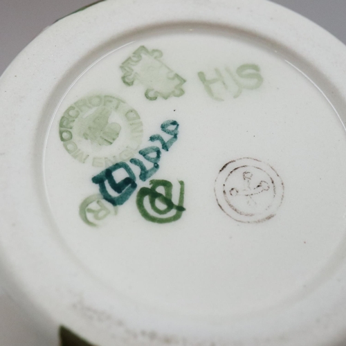 108 - Moorcroft bottle vase in the Saffron Gold pattern, no cracks or chips, H: 14 cm. UK P&P Group 2 (£24... 