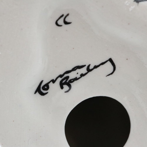 113 - Lorna Bailey cat, Tuna, no cracks or chips, H: 13 cm. UK P&P Group 1 (£18+VAT for the first lot and ... 